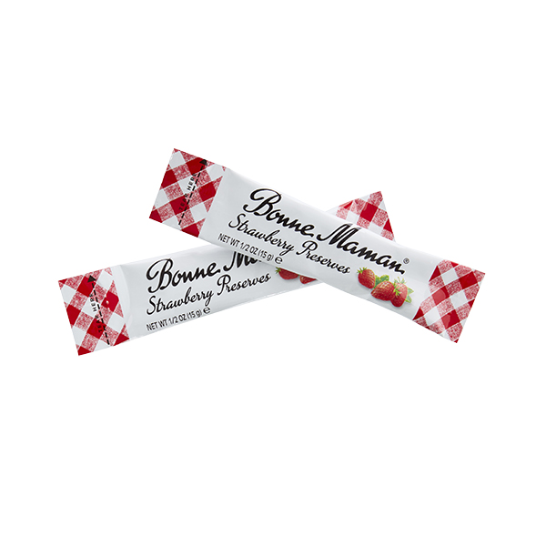 Strawberry Preserves 0.5 oz. Sticks - Bonne Maman